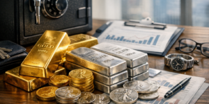 Vermögenssicherung 2026: Physische Edelmetalle als defensiver Portfoliobaustein