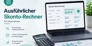 Skonto Kredit Rechner für Unternehmen