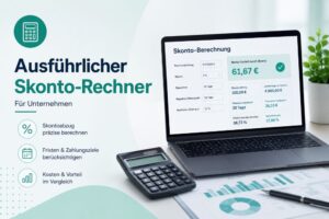 Skonto Kredit Rechner für Unternehmen